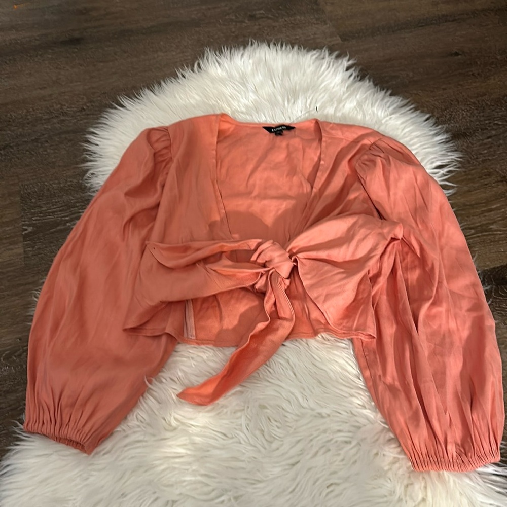 Peach Express crop top